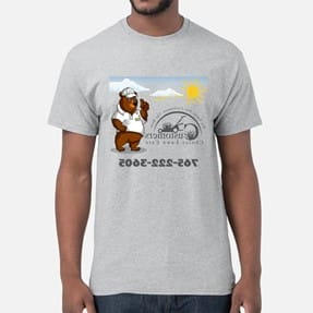 Gray T Shirt Without Green Logo